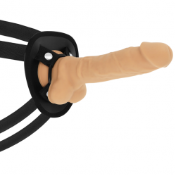 COCK MILLER HARNESS + SILICONE DENSITY ARTICULABLE COCKSIL 18 CM
